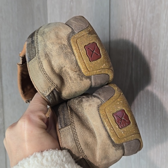 Eco Twis Mens Leather Brown Slip-On Shoes Sz 11M Driving - Picture 8 of 14